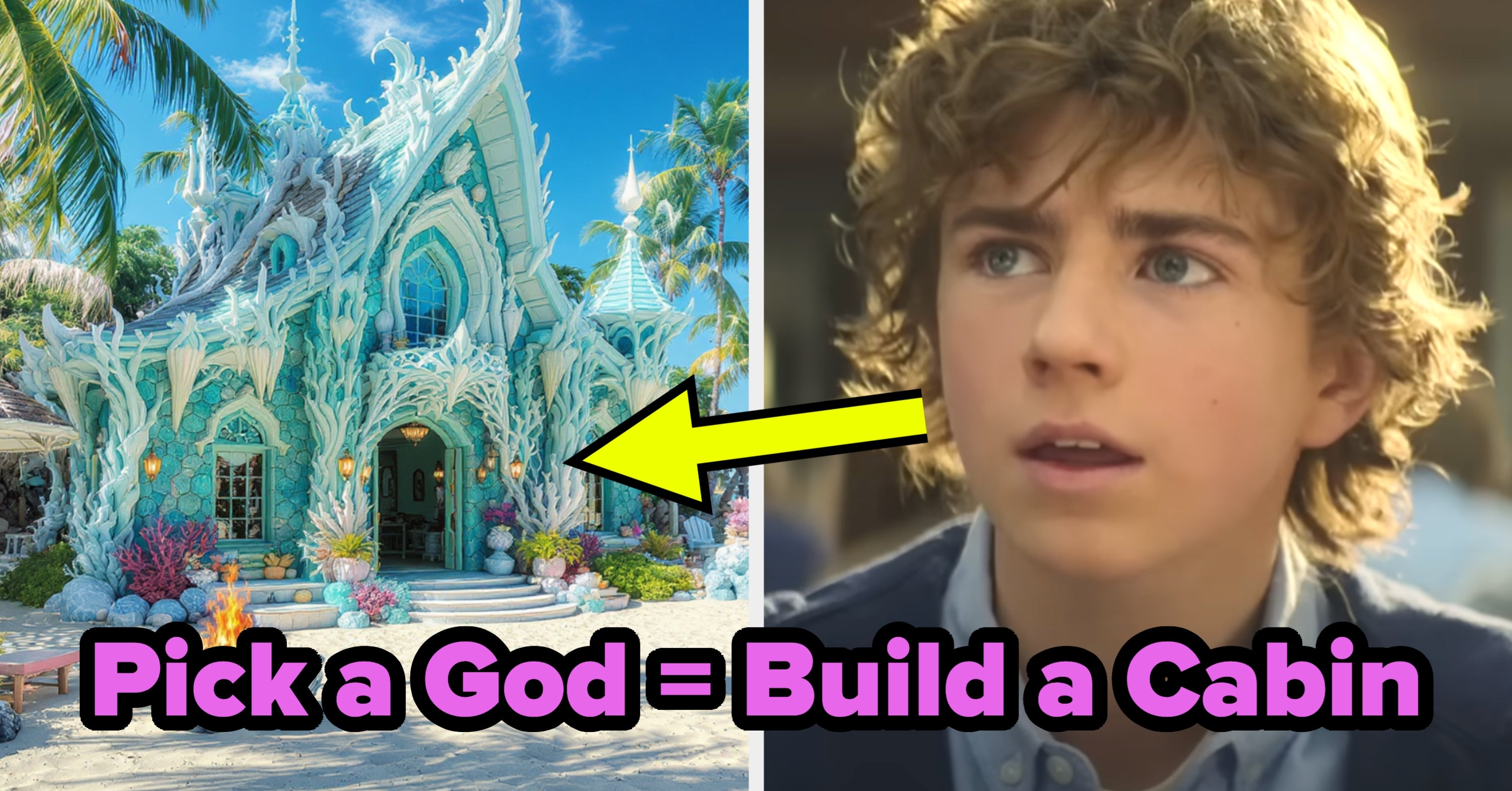 Design Your 'Percy Jackson' Cabin At Camp Half-Blood