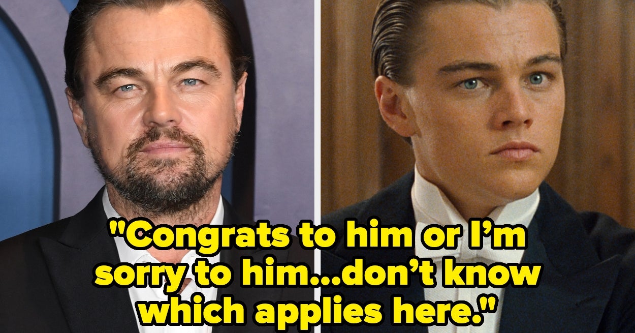 People Have Some OPINIONS About Leonardo DiCaprio Saying He's "Emotionally 35" Years Old