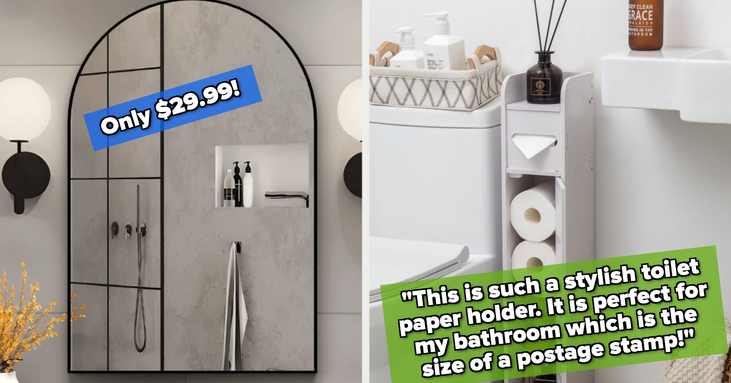 If You've Been Avoiding Eye Contact With Your Bathroom Lately, These 30 Walmart Products Are Here To Help