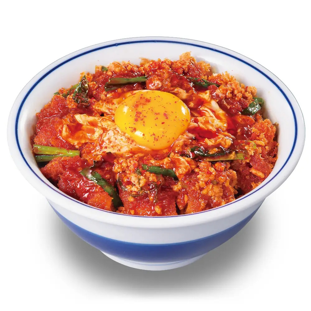 「赤辛カツ丼」アークランドサービスホールディングスのプレスリリースより
