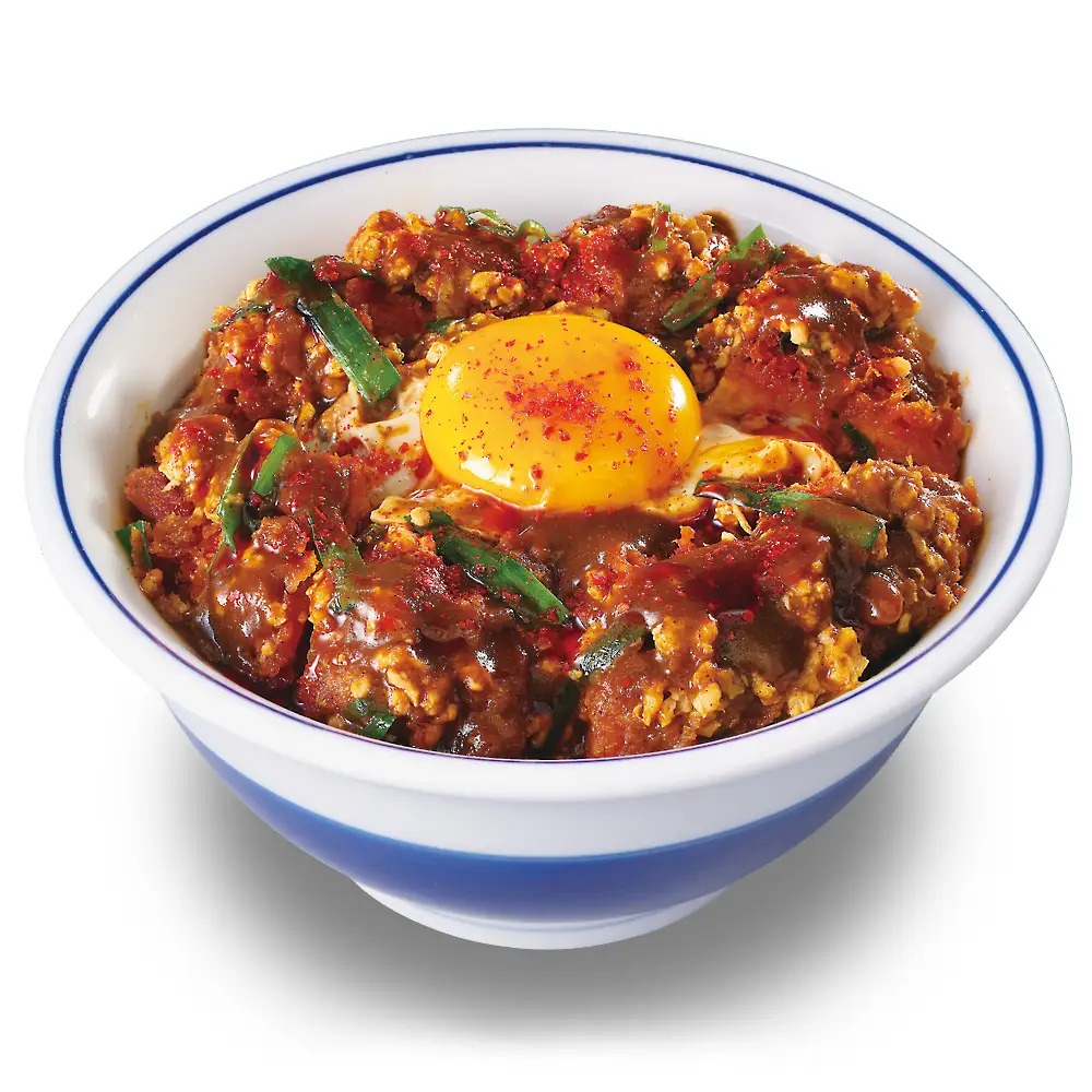 「カレーカツ丼」アークランドサービスホールディングスのプレスリリースより
