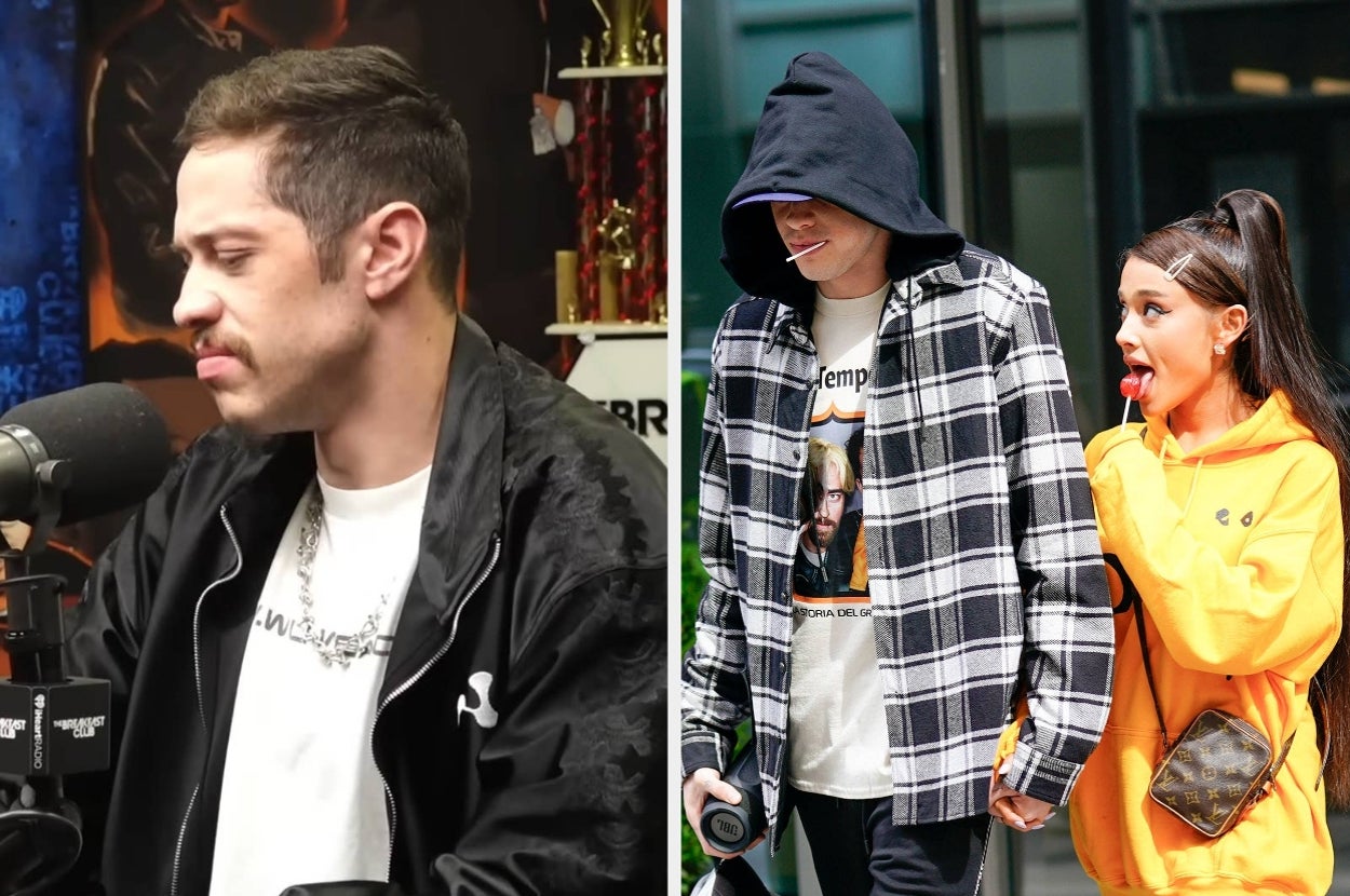 Pete Davidson Seemingly Shaded His Ex-Fiancé Ariana Grande For Fueling All That “BDE” Discourse As He Recalled Feeling “Embarrassed” By The Public Obsession With His Sex Life