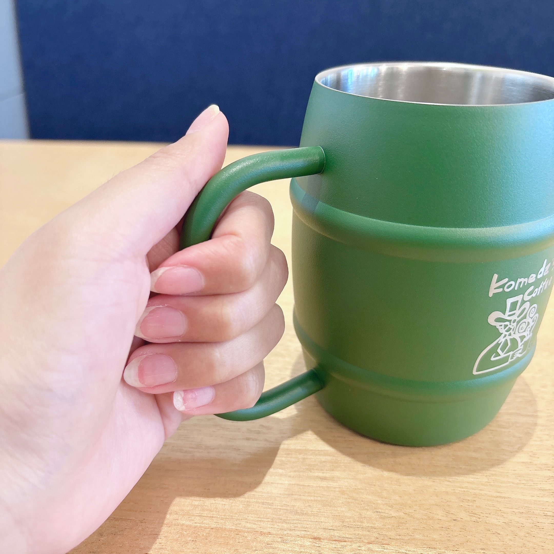 コメダ珈琲店の公式オンラインショップ限定商品「たっぷりアイス用ジョッキ 限定色」