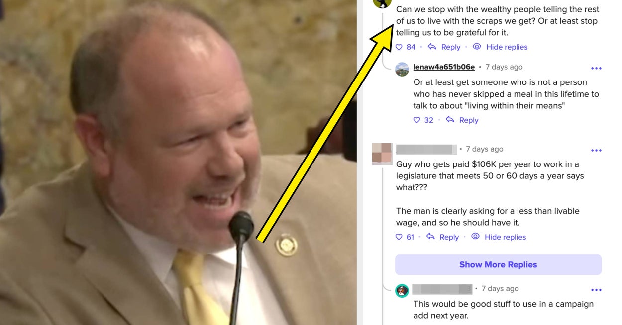 Hundreds Of People Are Absolutely Losing It After A Republican Lawmaker Said That "Not Every Wage Is Designed To Be A Livable Wage" — Because Apparently, We Work For Fun