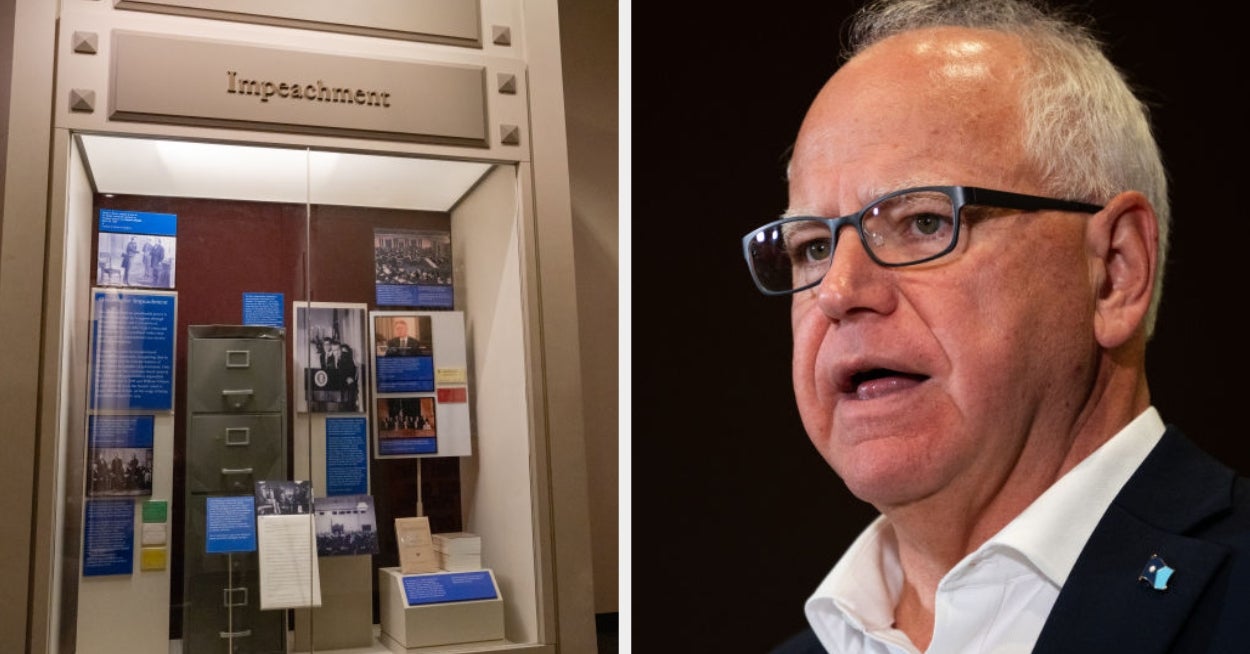 Tim Walz Just Said What We’re All Thinking About Trump’s Bleak Smithsonian Plan