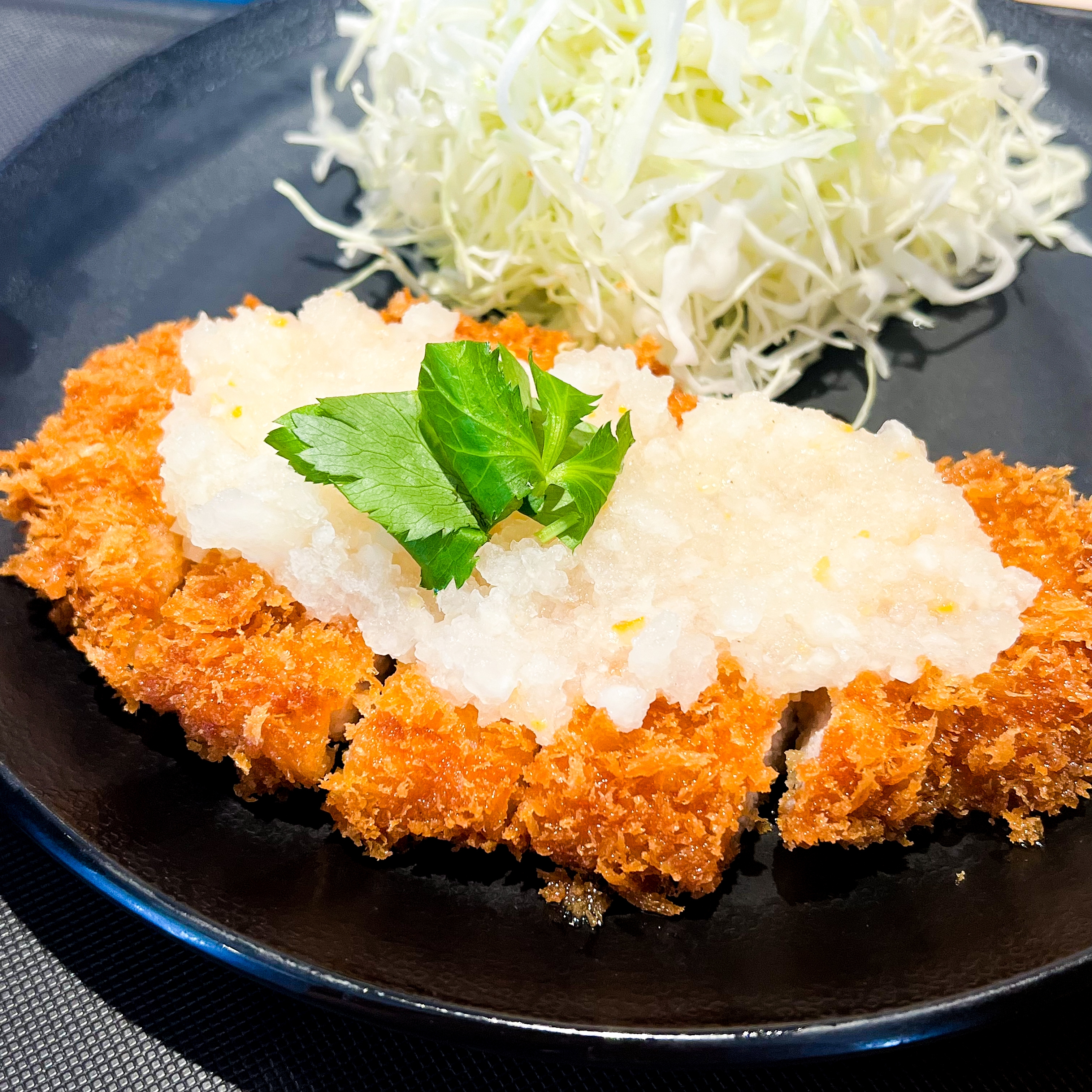 松のや「旨塩ゆずおろしのロースかつ定食」