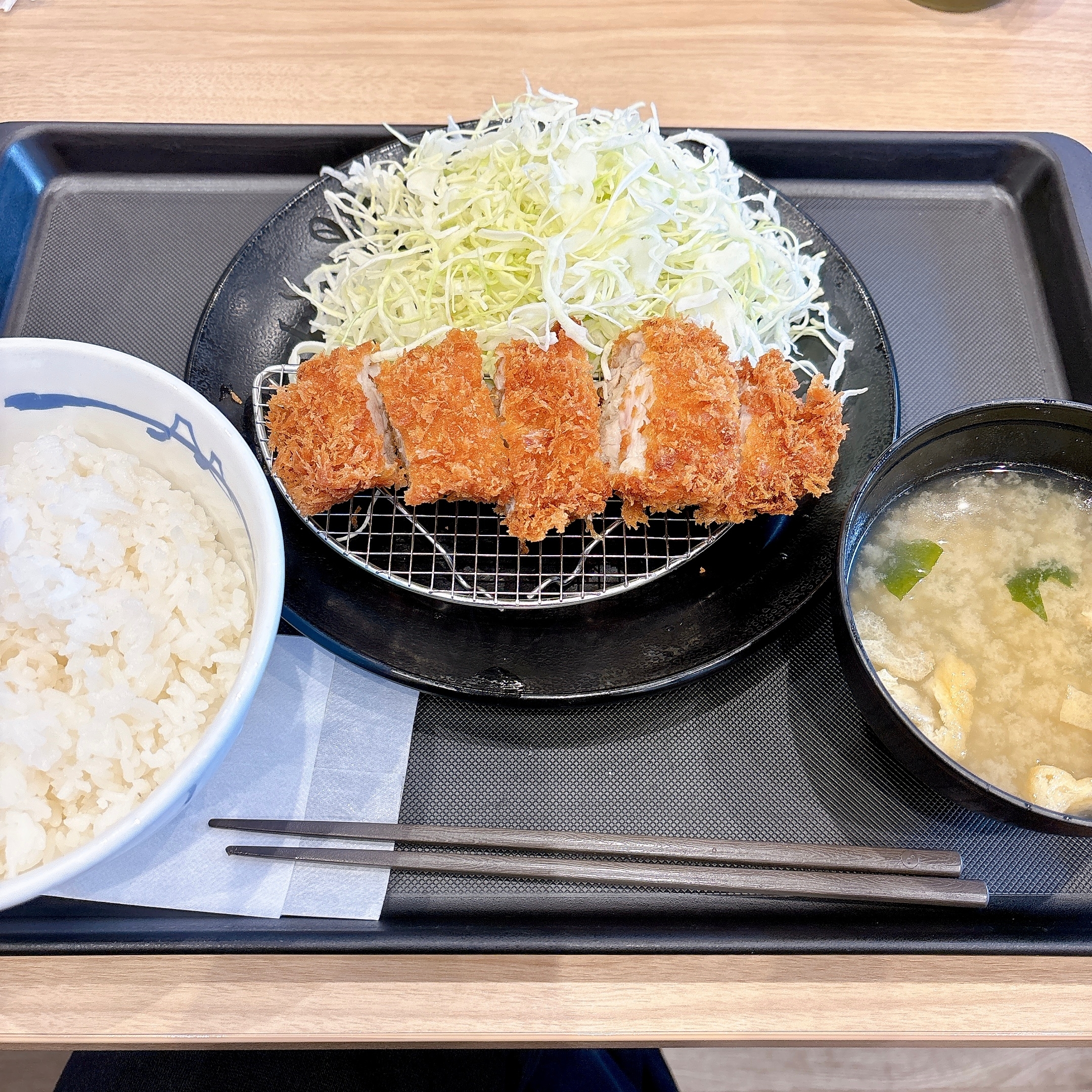 松のや「チキンかつ定食」