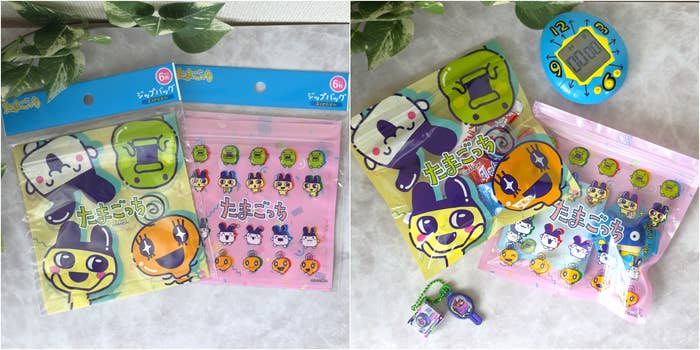 DAISO(ダイソー)「たまごっち ジップバッグ」