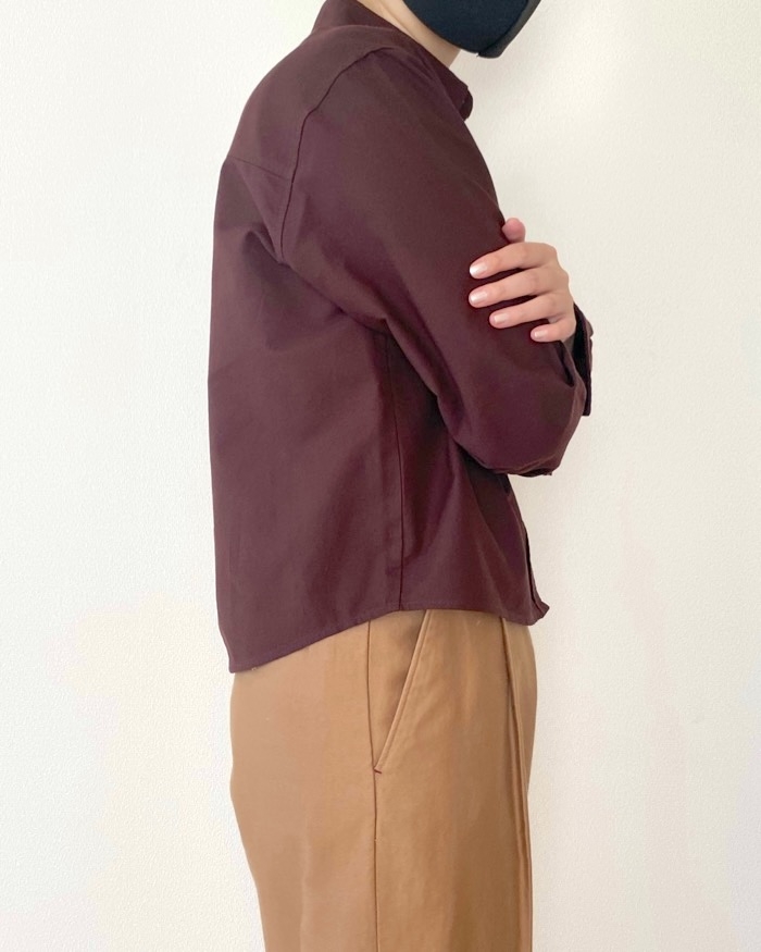 GUの「オックスフォードショートシャツ」