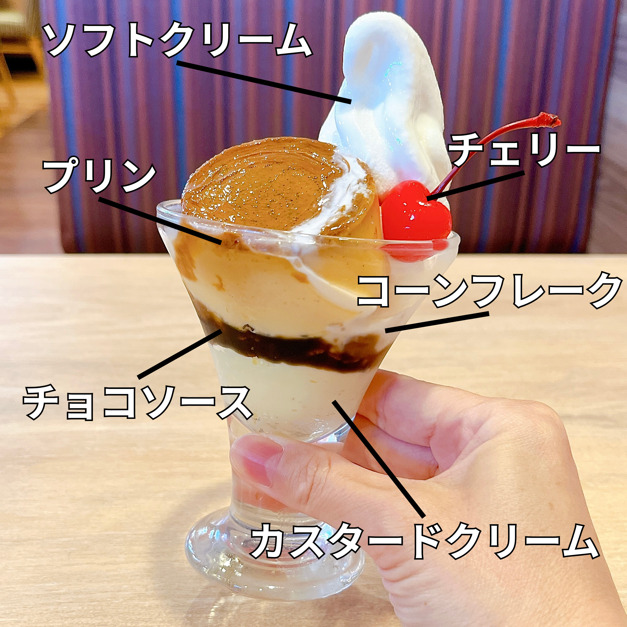ガストの「ガストプリンサンデー」