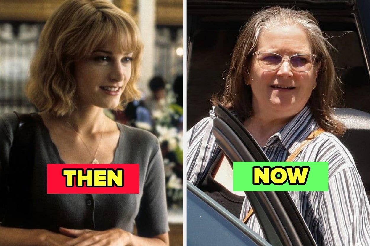 Bridget Fonda in the '90s vs now