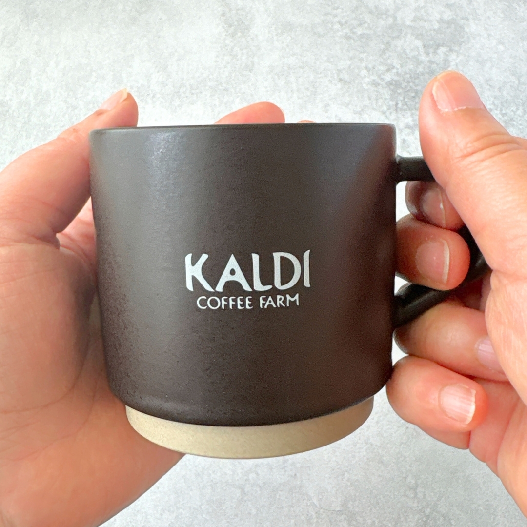 KALDI (カルディ)の「スタッキングマグカップ コーヒーブラック 1個」