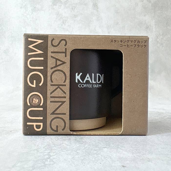 KALDI (カルディ)の「スタッキングマグカップ コーヒーブラック 1個」