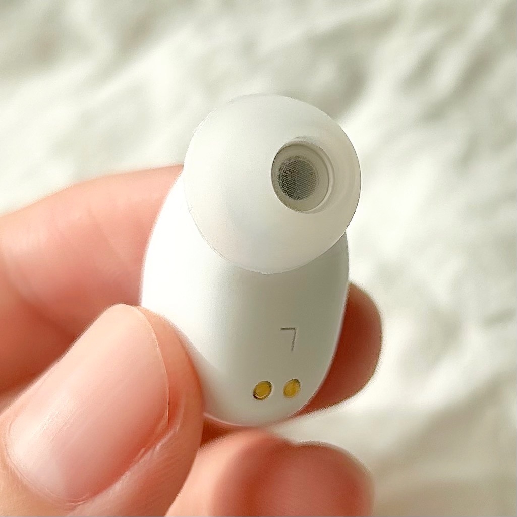DAISO(ダイソー)の「完全ワイヤレスイヤホン2(タッチセンサー タイプC充電対応) ホワイト」