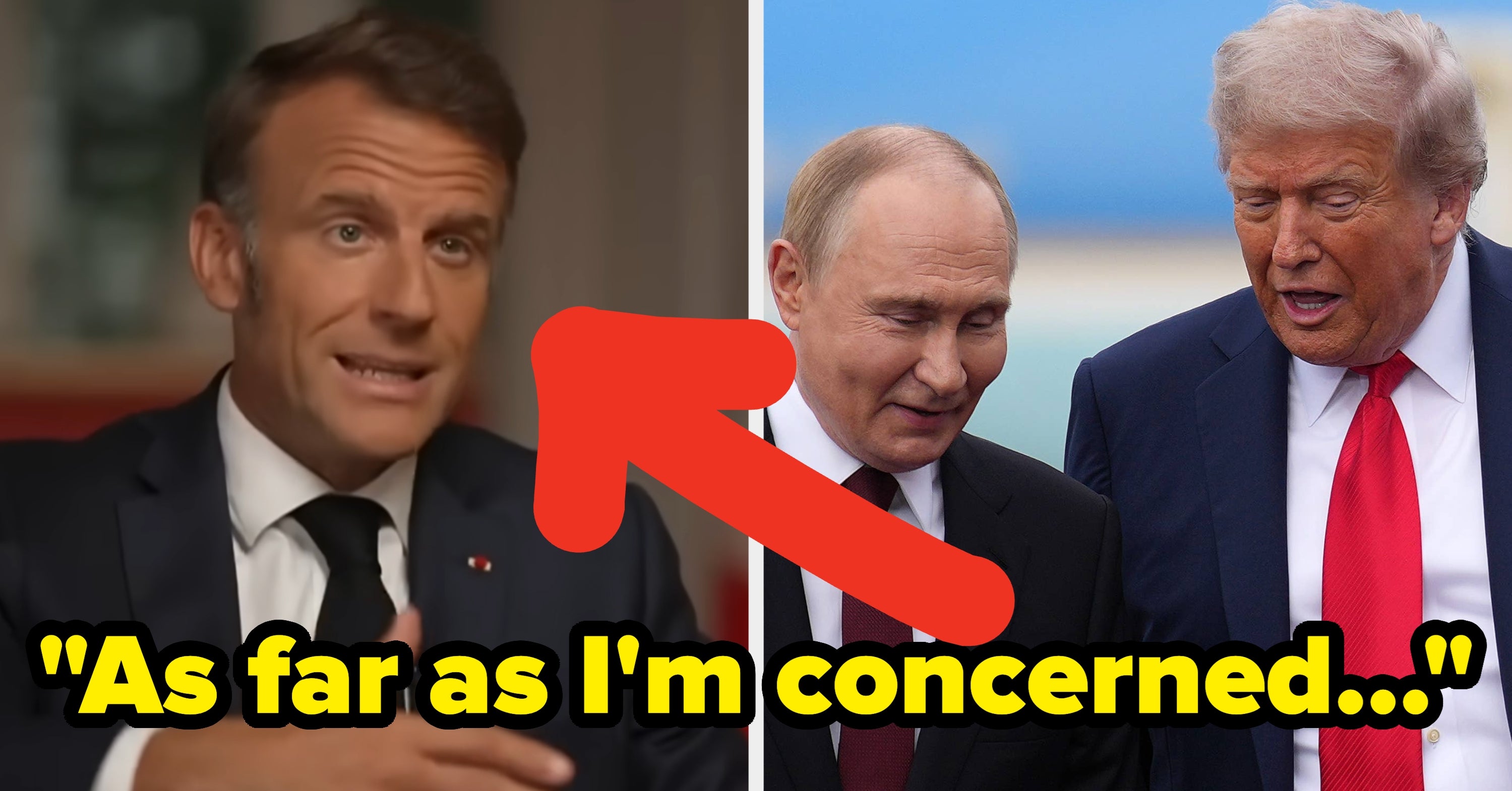 Emmanuel Macron Just Reacted To Trump's Shocking Hot Mic Comment About Putin