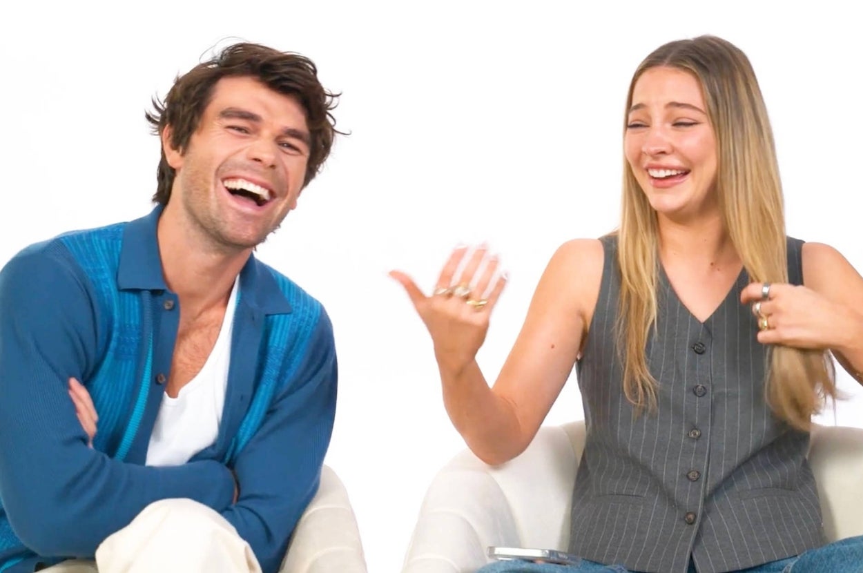 Madelyn Cline And KJ Apa Prove How Well They Know Each Other In This Hilariously Chaotic Costar Test