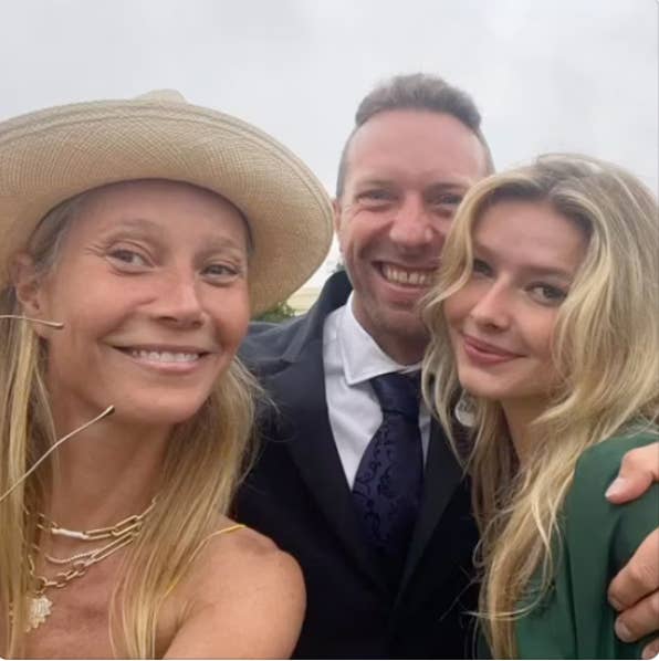Three radical smiling together, 1 wearing a prima chapeau and layered necklaces, different successful a suit and tie, and the 3rd with agelong hairsbreadth and a casual top