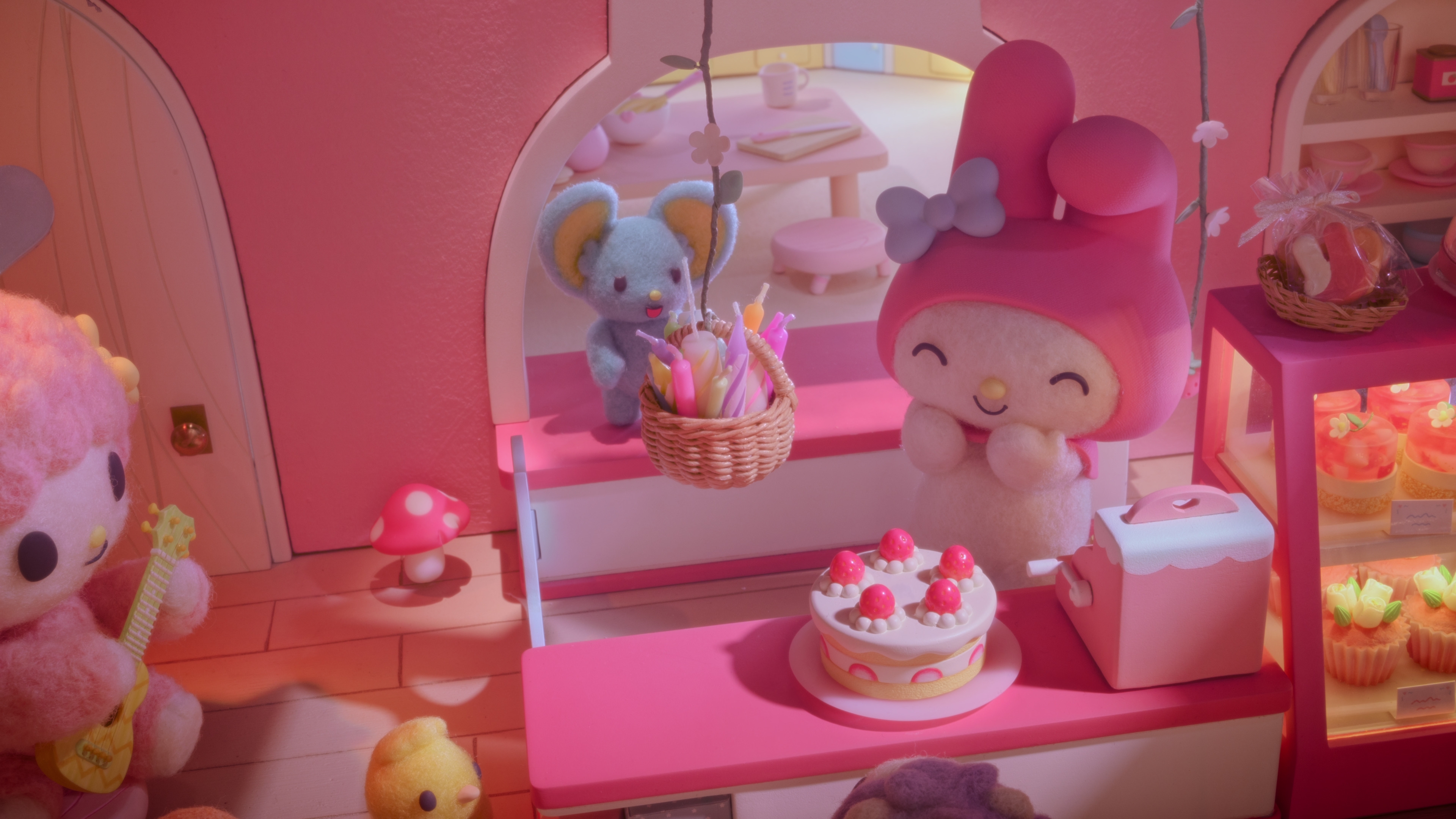 キャラクターどうしの掛け合いも作品の魅力:Netflixシリーズ「My Melody & Kuromi」世界独占配信中/(C)’25 SANRIO 著作(株)サンリオ
