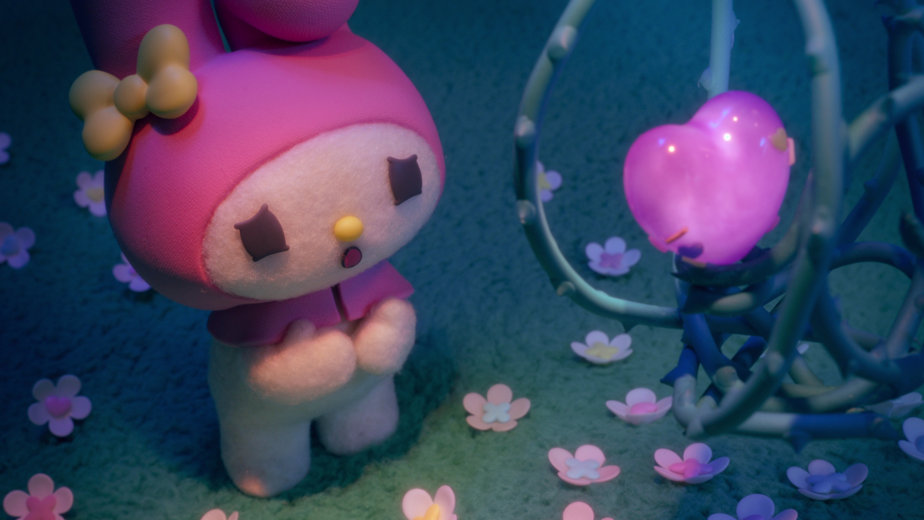 作中にはちょっぴりダークな展開も:Netflixシリーズ「My Melody & Kuromi」世界独占配信中/(C)’25 SANRIO 著作(株)サンリオ