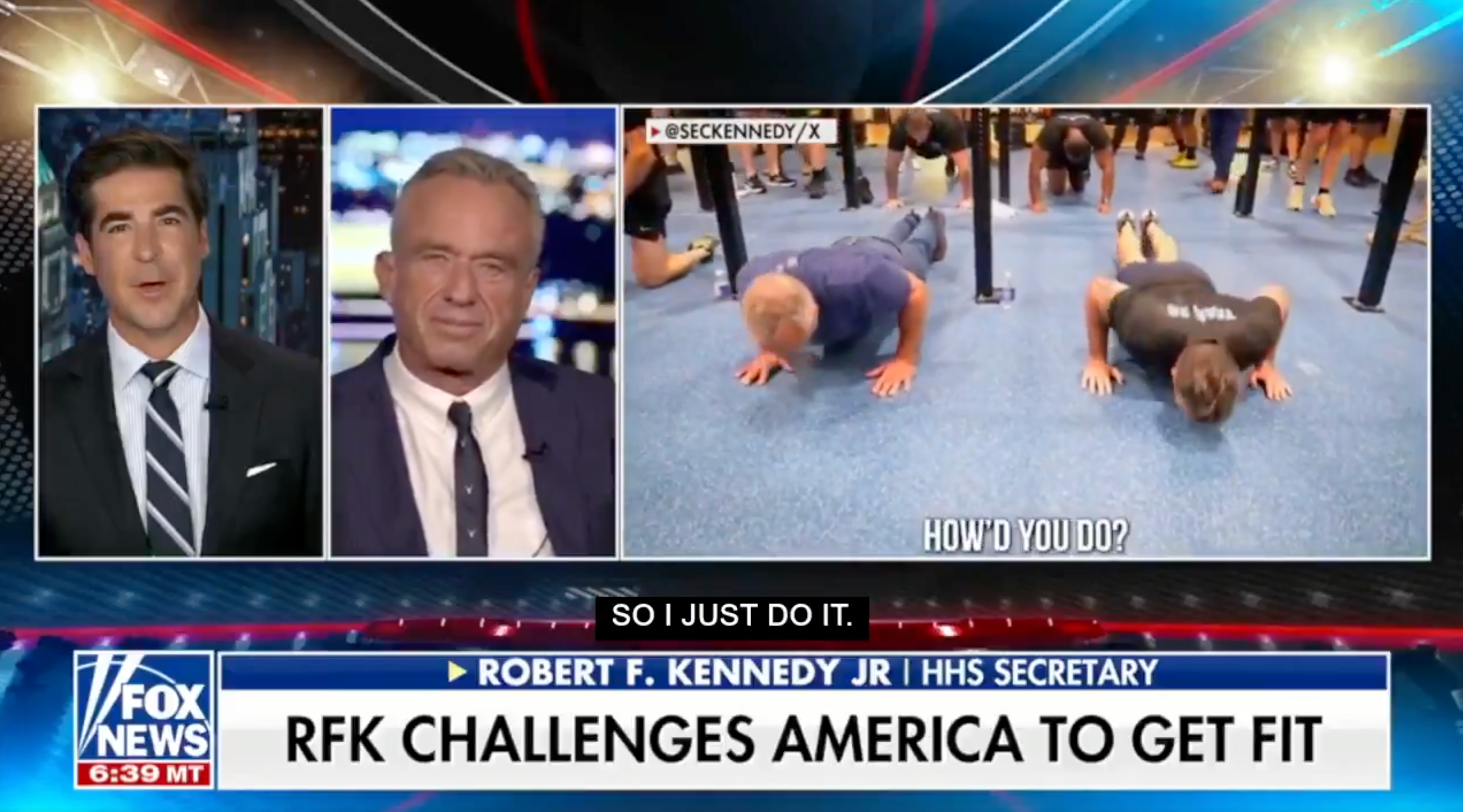 Health Rfk Working Out RFK Jr. Revealed Why He Wears Jeans To Work Out