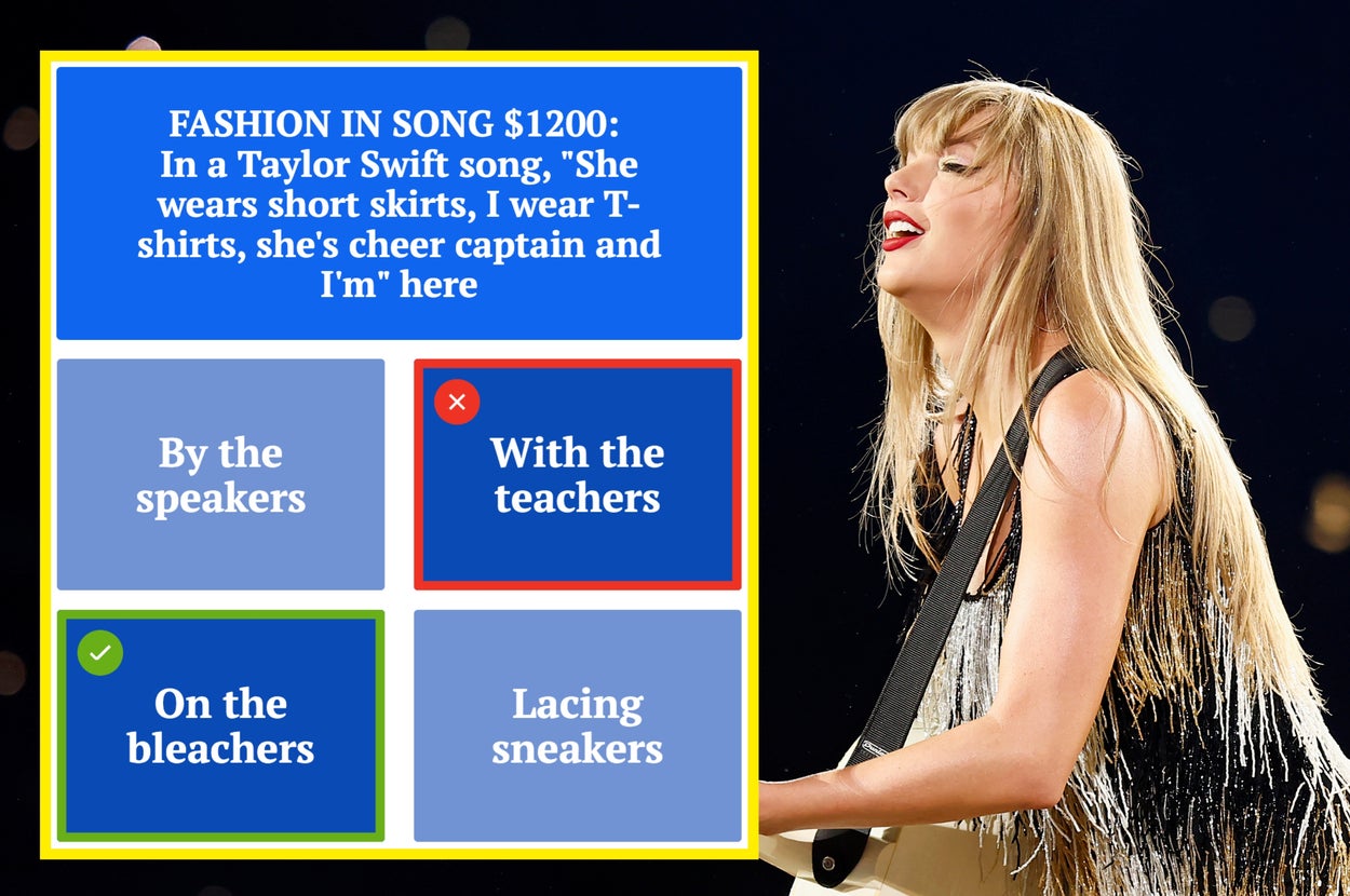 These 13 Jeopardy! Questions Are All About Taylor Swift — And If You Can Get More Than 77% Right, You're Definitely Smarter Than Most Swifties