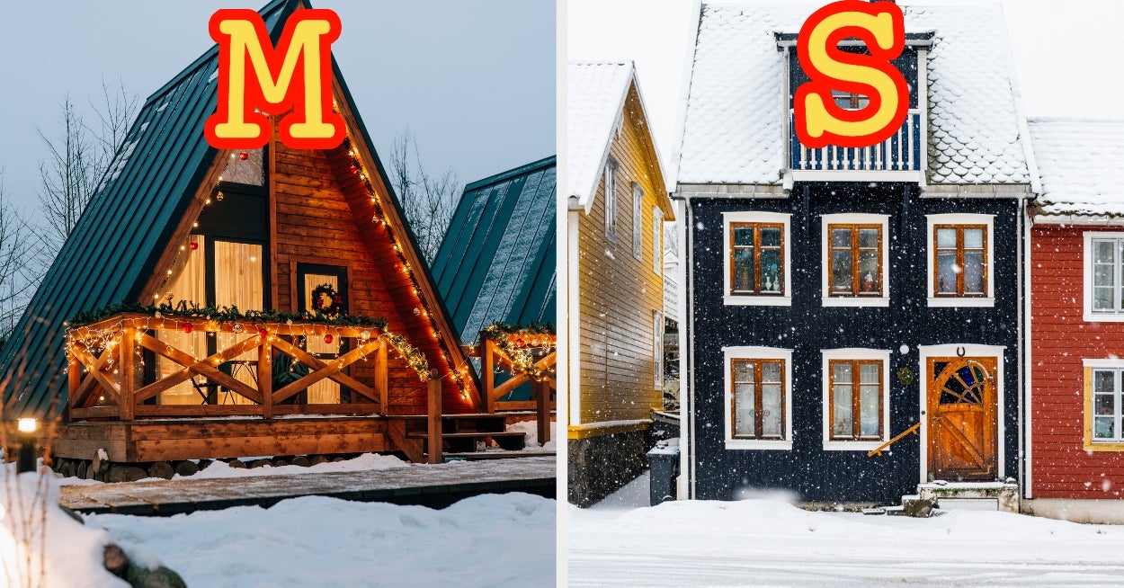 Believe It Or Not, I Can Guess Your Soulmate's Initial Based On The House You Build