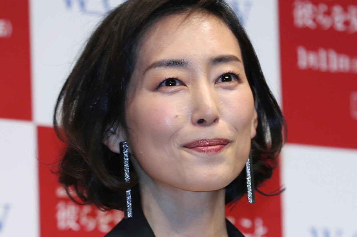 木村多江さん(時事)