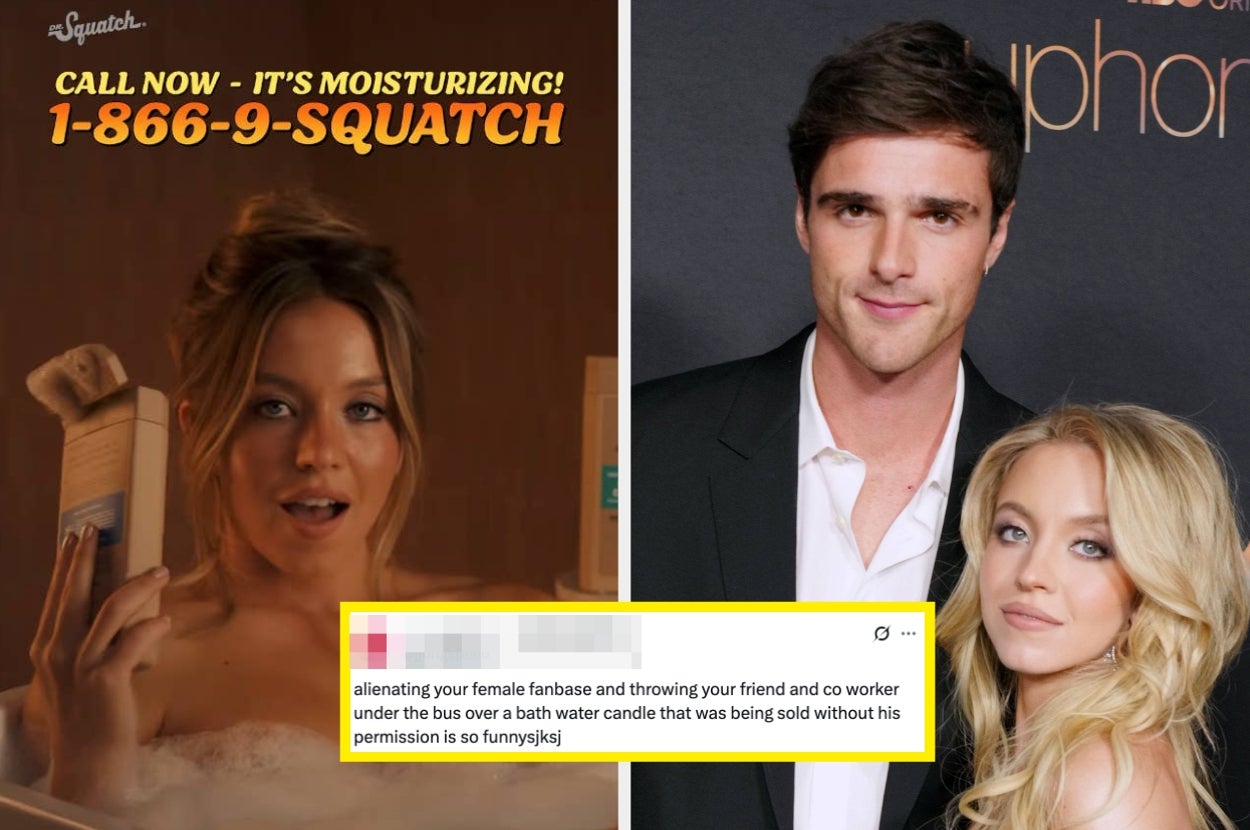 Sydney Sweeney Is Being Called Out For How “Male Centered” She Is After She Blamed Women For The Negative Reaction To Her Bathwater Soap