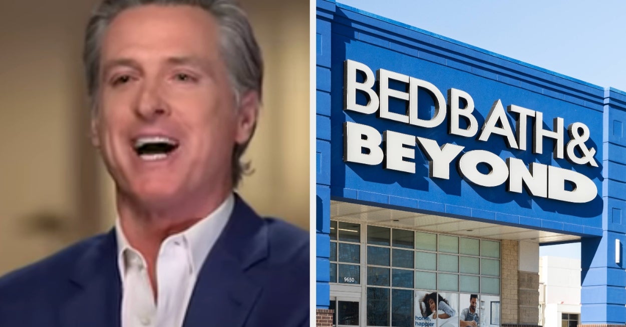 Newsom antwortet auf den kalifornischen Boykott von Bed Bath & Beyond
