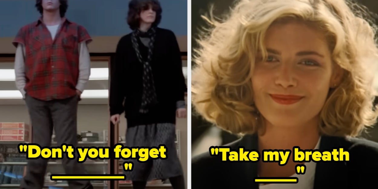 If You're Under 34, I'm Sorry, But There's No Way You Can Get At Least 15/20 Of These '80s Classics