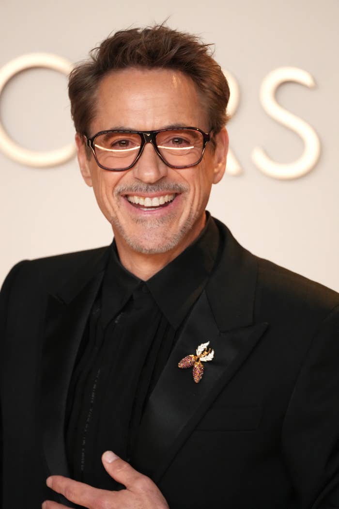 Robert Downey Jr. connected the reddish carpet.