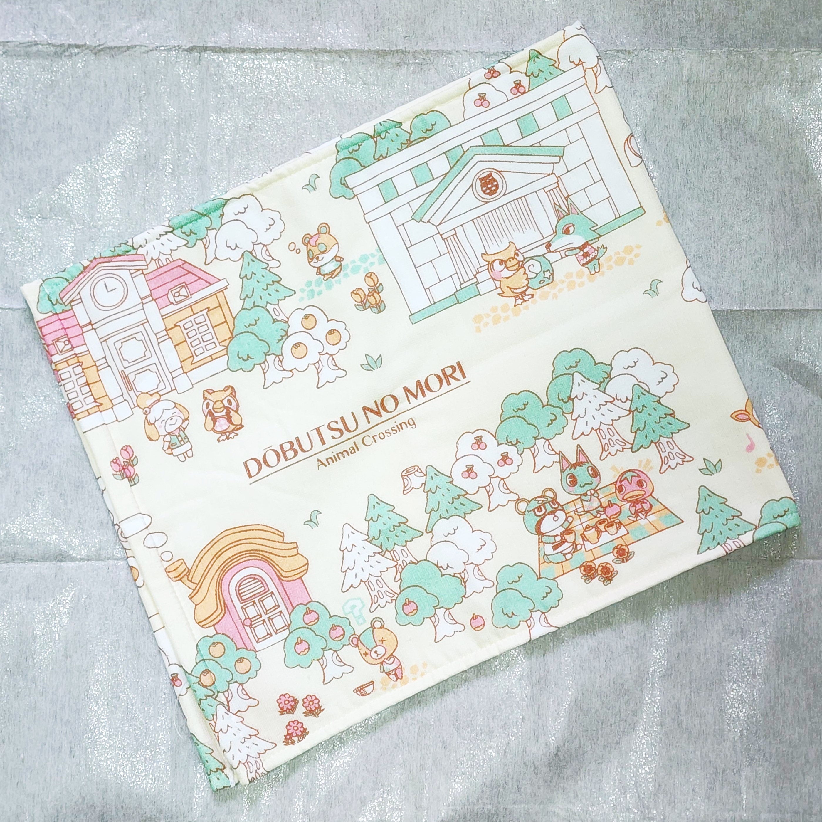 Nintendo(ニンテンドー)「フェイスタオル 街並み どうぶつの森」