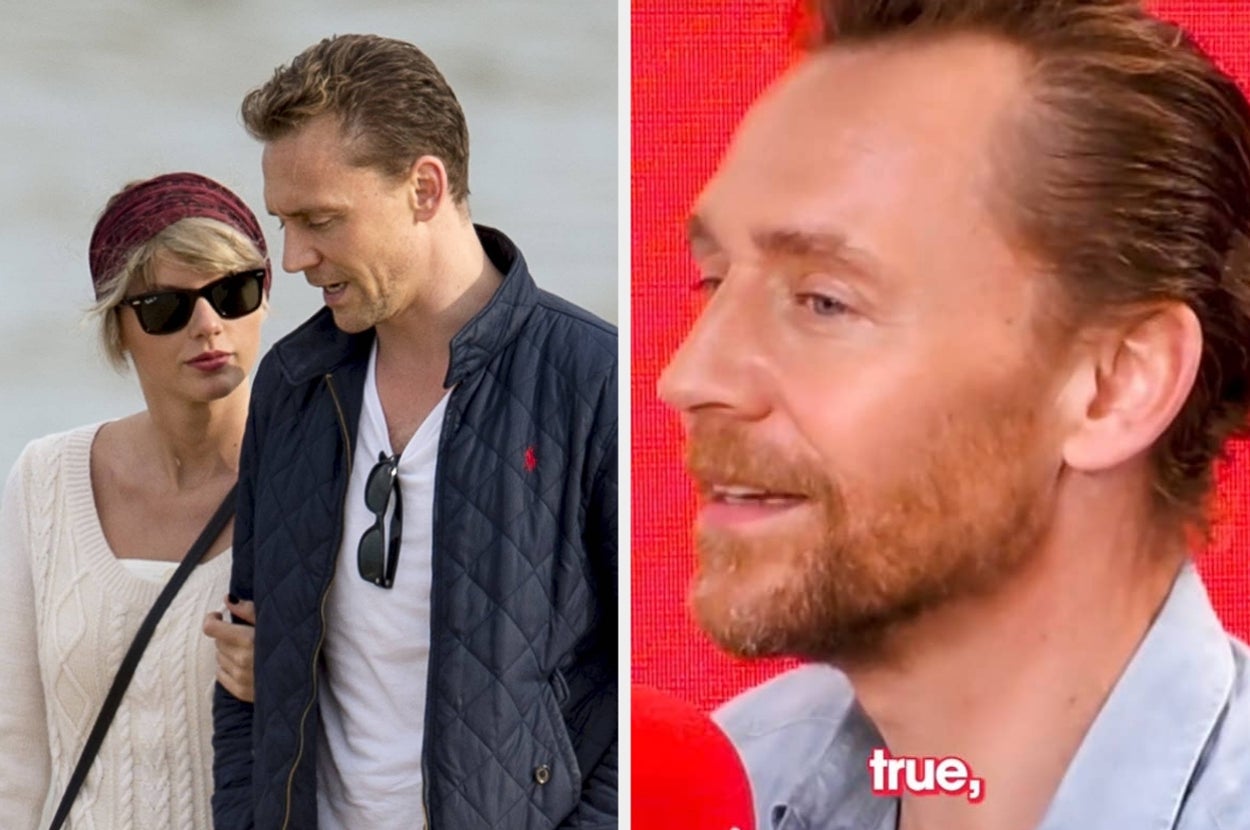 Tom Hiddleston Looked Seriously Uncomfortable When An Interviewer Brought Up Taylor Swift, Seemingly Forgetting That She Is His Ex