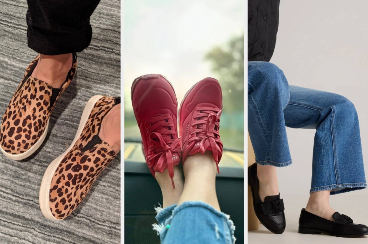 If You Have A Job Where You Have To Be On Your Feet For Hours, Reviewers Love These 27 Shoes For Their Long-Lasting Comfort