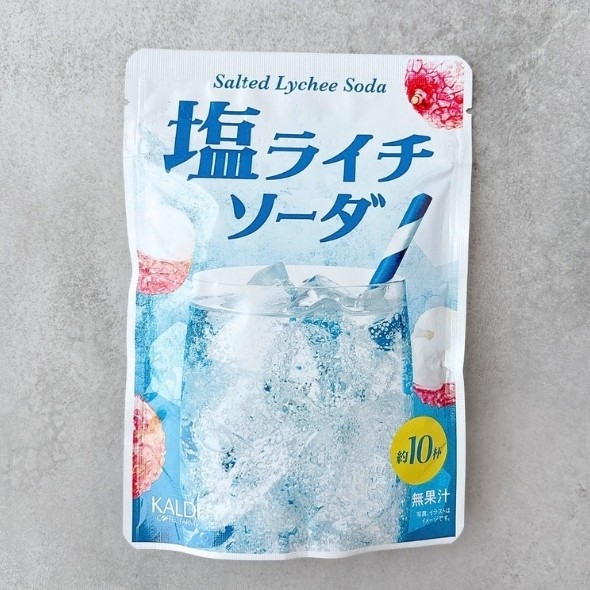 カルディ「塩ライチソーダ」