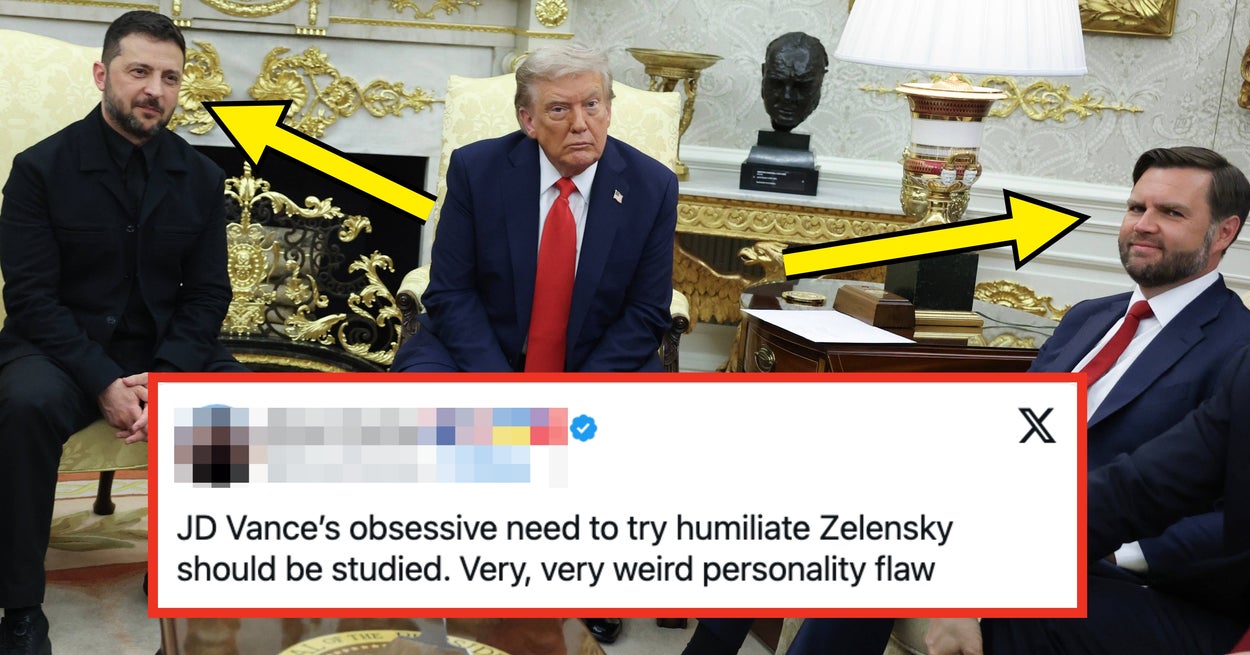 JD Vance's Recent "Icebreaker" With President Zelensky Is Going Viral For Being "Very Weird"