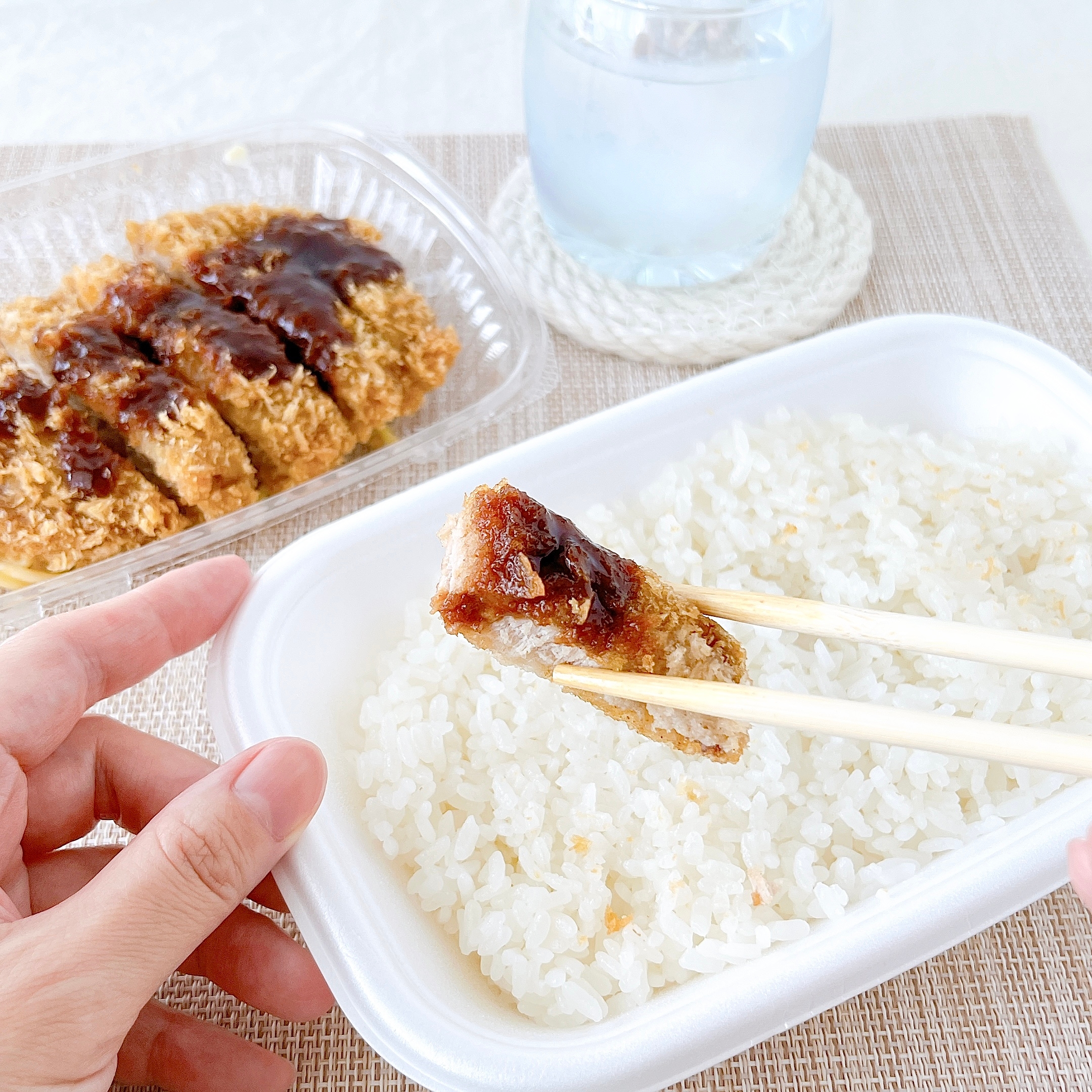 HottoMotto(ほっともっと)の「ロースとんかつ弁当」