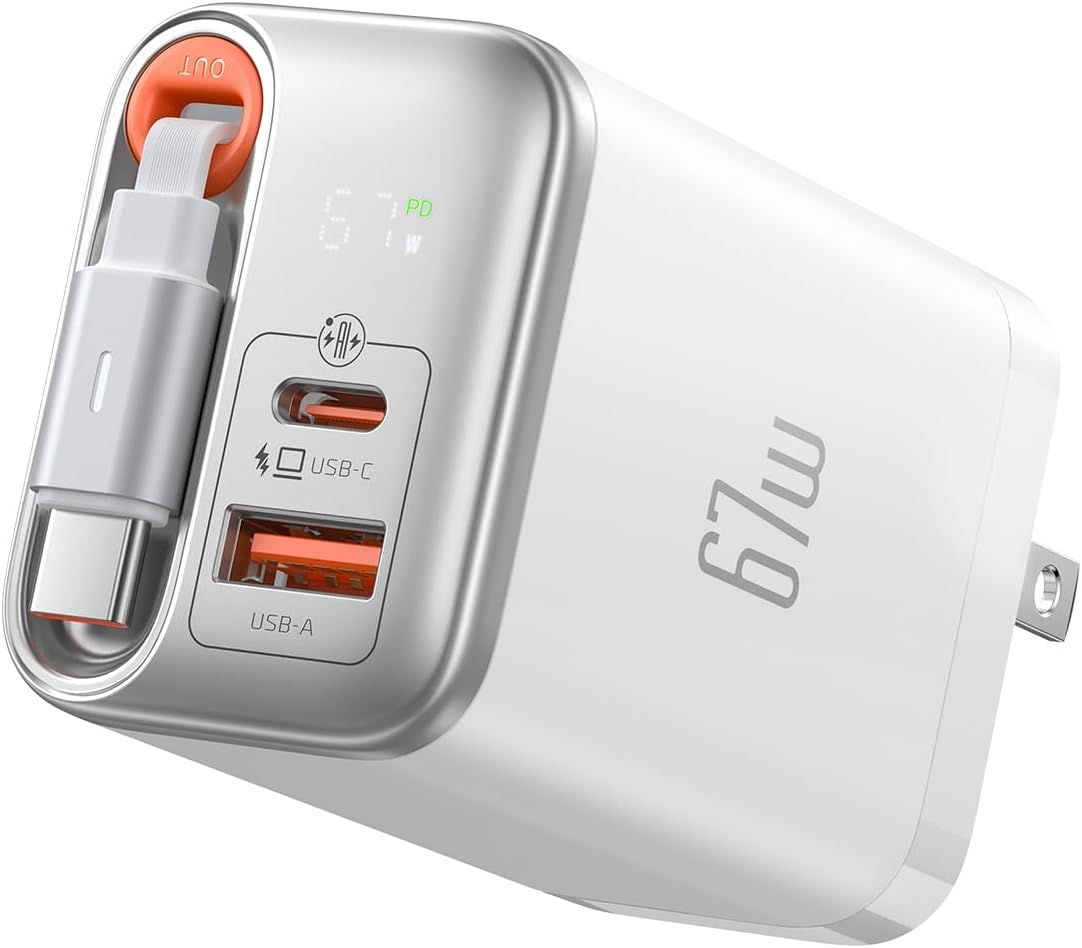 最大67Wで爆速。複数充電もできる「シゴデキすぎる充電器」【Amazon