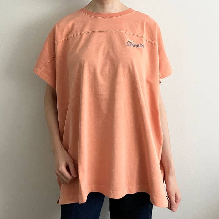 niko and...(ニコアンド)の「バック刺繍BIGフレンチTシャツ」