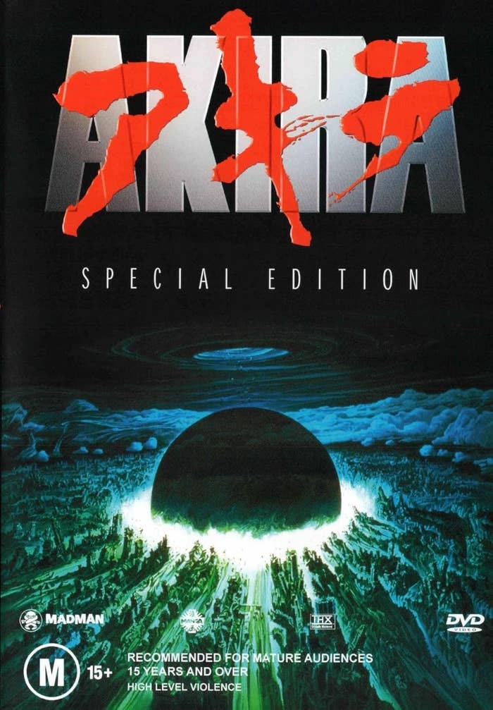 「AKIRA スペシャルエディション」DVDジャケット(海外版)/Amazonより
