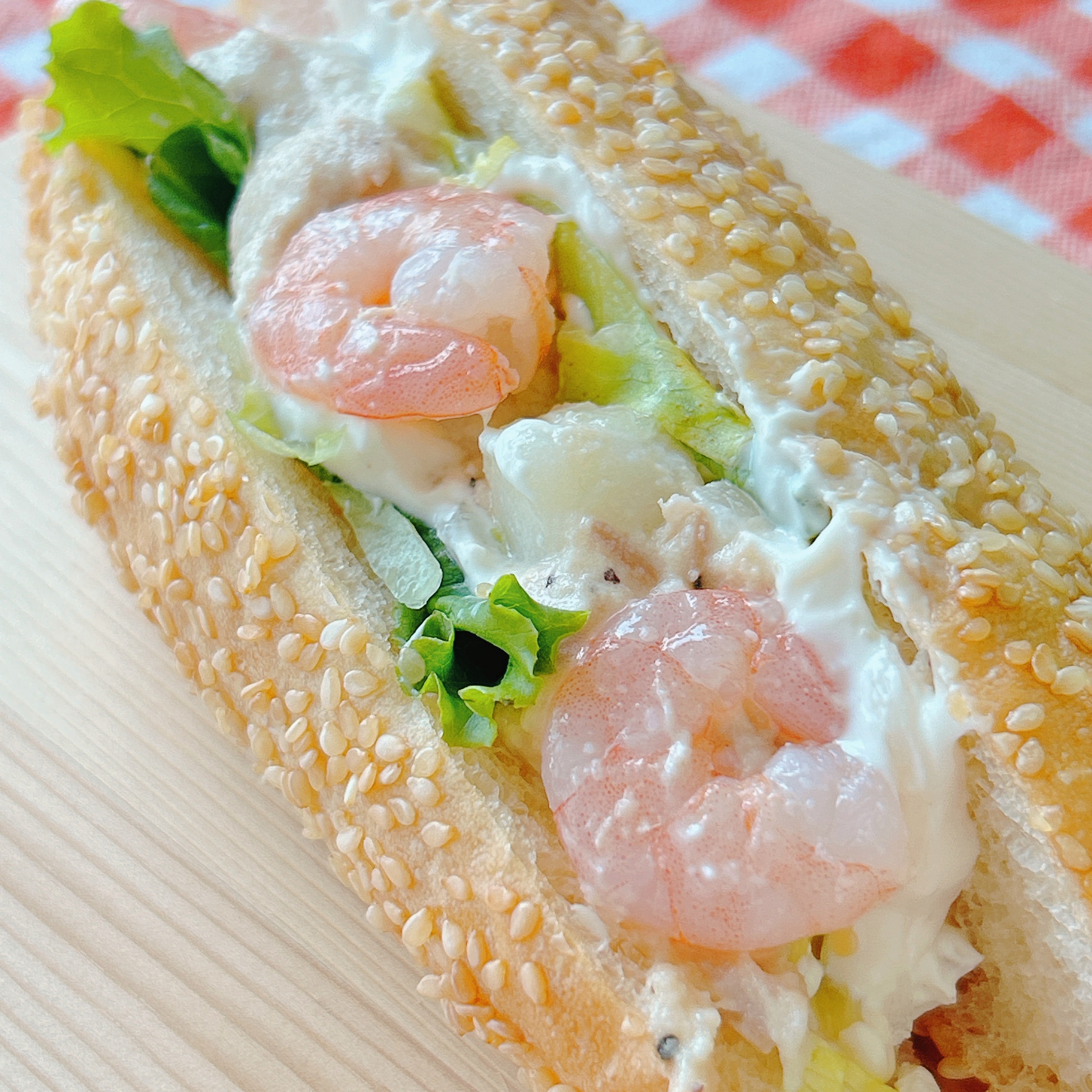 LAWSON(ローソン)の「ROLLサンド 海老とツナポテト」