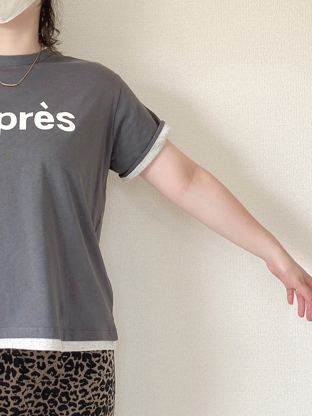 coca(コカ)の「ロールアップTシャツ レディース」