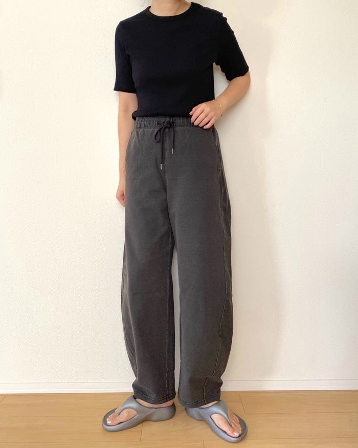 ONLINE ファッション ROKU ラインパンツ 2025 今期 6