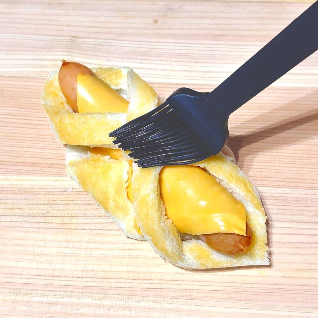 チーズがのっている。