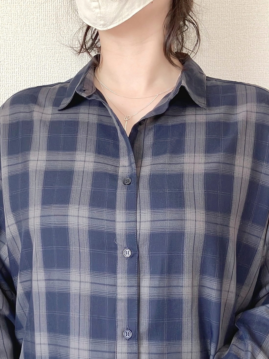 coca(コカ)の「チェックビッグシャツ レディース」