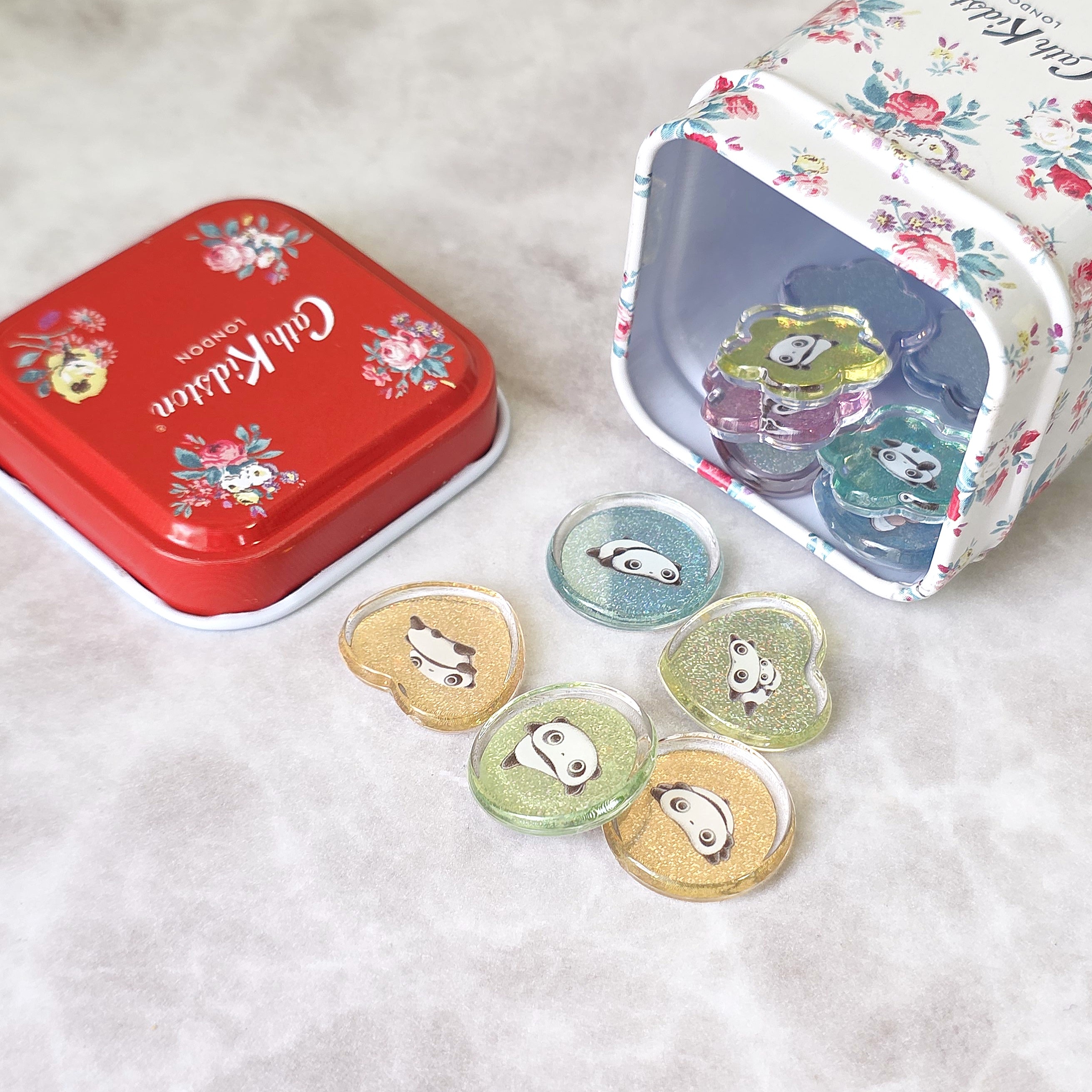 PLAZA(プラザ)「Cath Kidston キャスキッドソン 缶入りメモ」