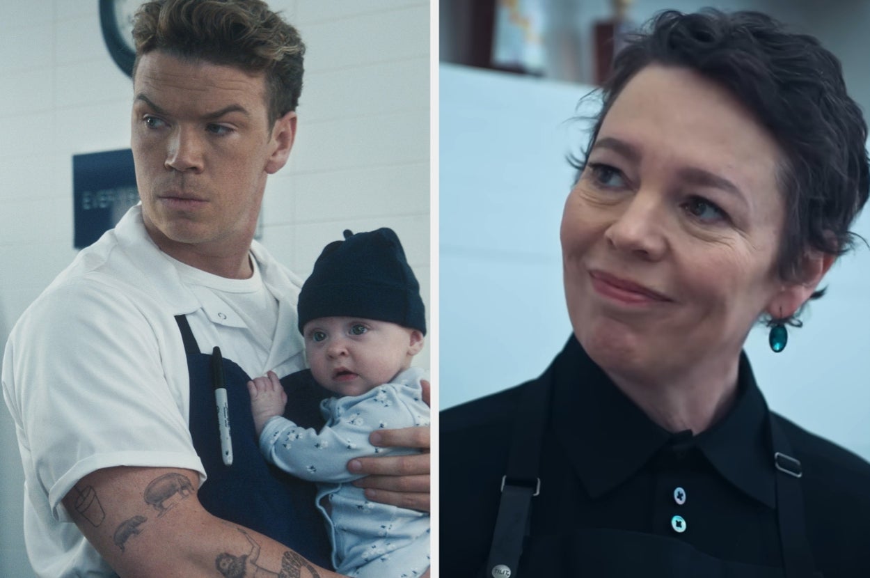 Will Poulter and Olivia Colman