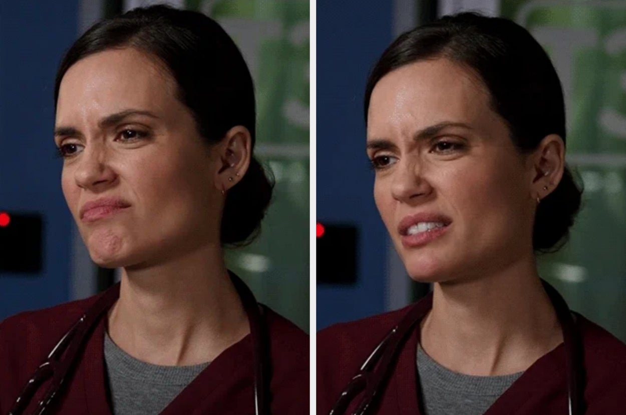 Doctor looks skeptical