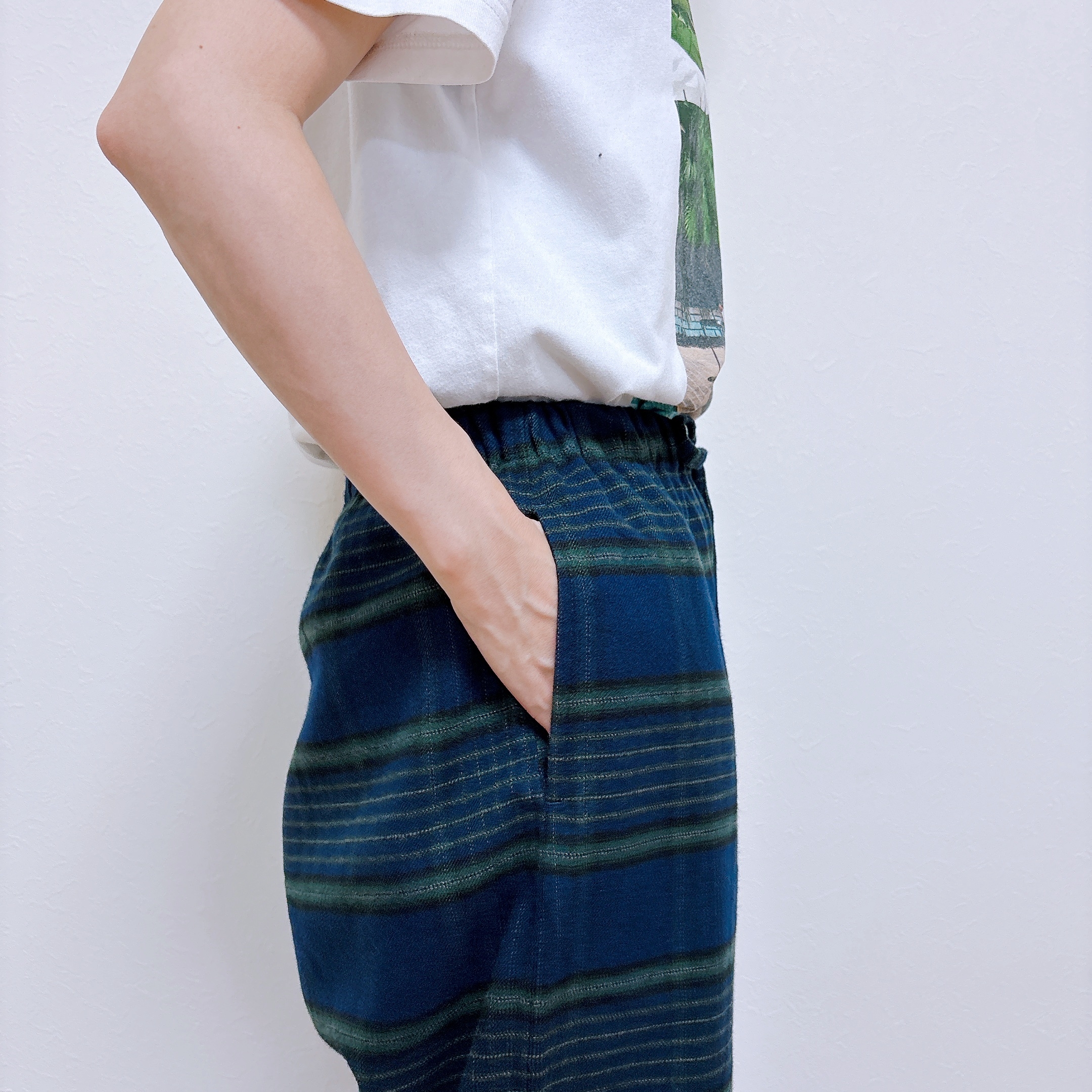 無印良品の「婦人 フランネル ロングパンツ」