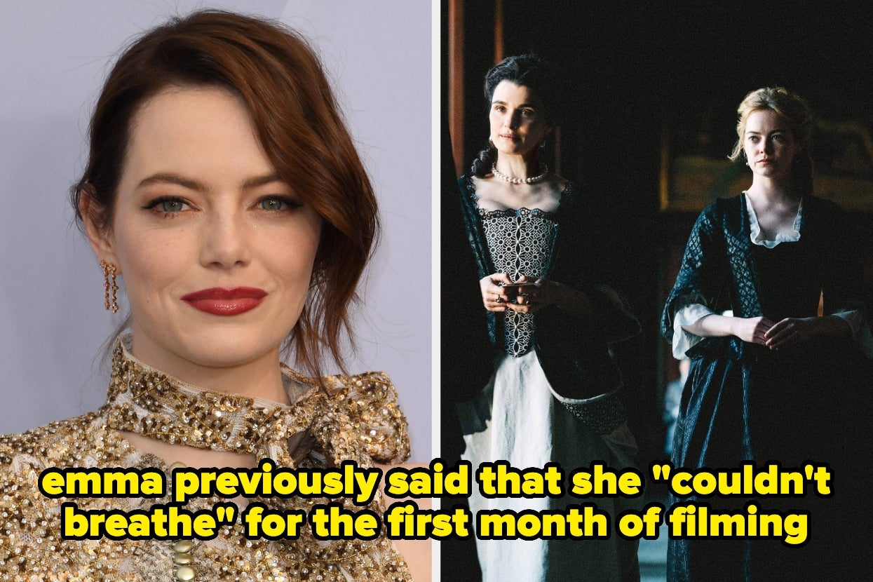 After Previously Saying That She “Couldn’t Breathe” For The First Month Of Filming, Emma Stone Recalled The Damage Caused By Her “Extremely Tight” Corsets On “The Favourite”